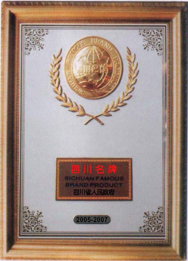 四川名牌